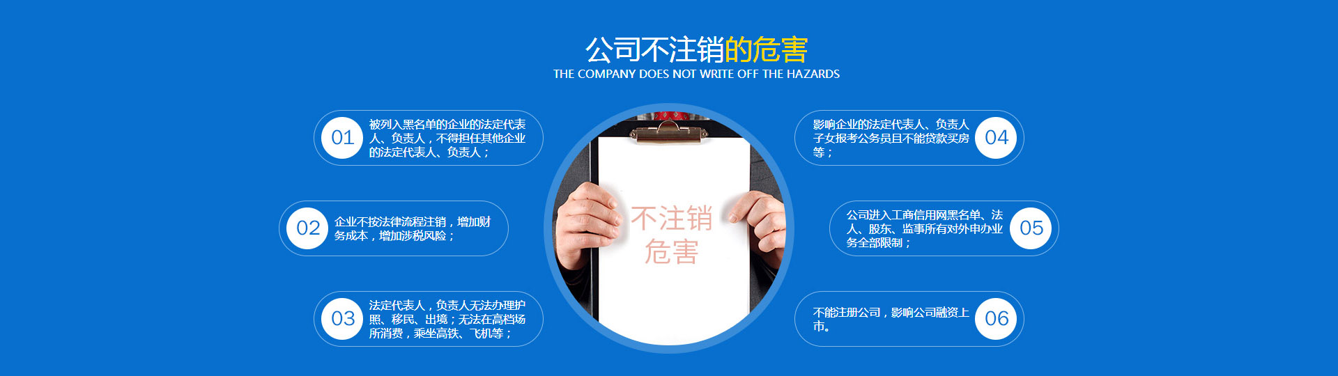 公司不注銷(xiāo)的危害